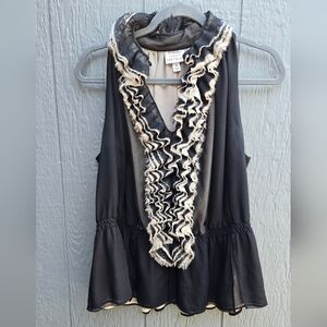 Neiman Marcus for Target - Robert Rodriguez Black and Tan Top